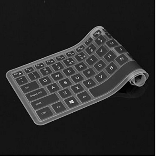 Tutoy Clavier Protecteur De Couverture pour Dell Xps 15 15-9550 / Inspiron 14Cr 14Mr 14Sr - Noir