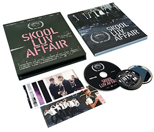 BTS 2nd Mini Album - [ Skool Luv Affair ] CD + Photobook + Photocard + FREE GIFT / K-POP Sealed