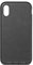 Tech21 Protective Apple iPhone X/XS Case Slim Back Cover - Evo Luxe Faux Leather - Black