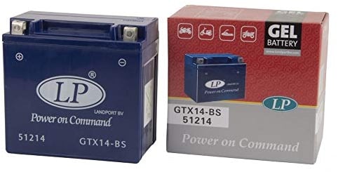 GTX14-4 GEL-Motorradbatterie 12V/12Ah 51214/ GTX14-BS