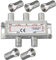 CableStop ® 4 Way Coax TV Aerial SAT Freeview Splitter 5-2450 MHz