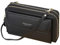 Sacs Bandoulière Femme Pochette Téléphone Portable Sac à Bandoulière pour Téléphone avec Porte Cartes et 2 Fermeture Eclair Femme Portefeuille en Cuir PU avec Longue Réglables Bandoulière (Noir)