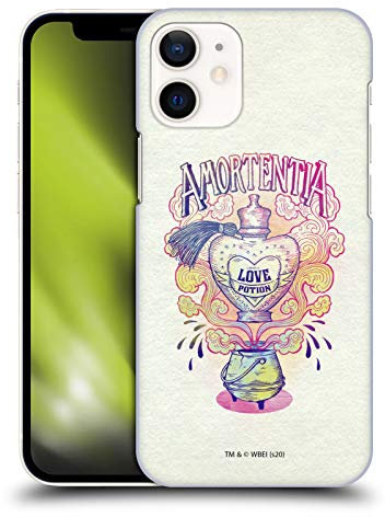 Head Case Designs Offizielle Harry Potter Liebestrank Deathly Hallows XXVI Harte Rueckseiten Handyhülle Hülle Huelle kompatibel mit Apple iPhone 12 Mini