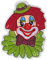 Amakando Witziges Clown Wandbild / 30 cm/Zirkus-Clown Wand-Dekoration Narr/Genau richtig zu Fasnet & Fasching