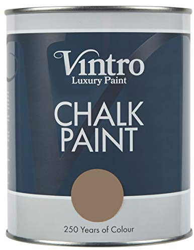 Vintro | Chalk Paint | Furniture Paint | Shabby Chic | Upcycle | Decorate | Ultra Matt Finish | 1 Litre (Fresco)