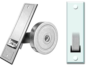 Schellenberg 50100 Einlasswickler MAXI + 53103 Abdeckplatte Standard, Lochabstand 10,5 cm, Gurtwickler für Rollladengurte mit 23 mm Breite inklusive passender Blende in Weiß