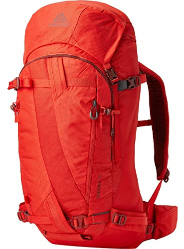 Gregory Unisex Targhee 45 Alpine Ski Rucksack, Lava Rot, S