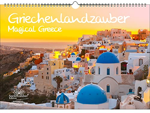 Griechenlandzauber DIN A3 Immerwährender Kalender Griechenland - Seelenzauber
