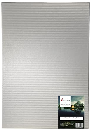 Photolux FineArt Velvet 270 gsm Matt Fotopapier in Premiumqualität - A3+- (329x483mm) 100 Blatt