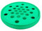 Porte-Savon Rond Écoresponsable – Bleu - Matière Biosourcée - Fabrication Française avec Grille Amovible pour Nettoyage Facile - Ventilation Optimale – Idéal Salle de Bain (Vert)