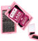 PRO Einzelne Wimpern 96 Pcs Wimpern Einzeln Cluster Lashes Büchse mit Drehspiegel DIY Wimpern Extensions Individual Lashes Wimpernbüschel Einzelwimpern (Volume 02, C-10-16mix)