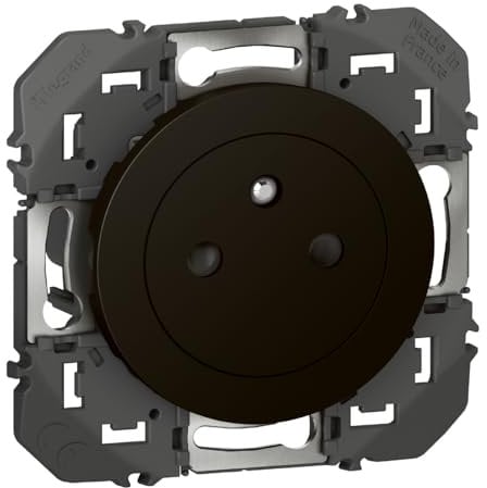 prise de courant - 2p+t - surface - noir - legrand dooxie 600535