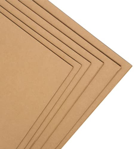 52 Pack A3 Corrugated Cardboard Sheets for Packing, Mailing, Arts & Crafts. 3mm Thickness, A3 (297 x 420 mm) Kraft Board, Large Cardboard Sheets, Protective Boards (A3)