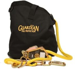 Guardian Fall Protection 100' Rope Horizontal Temporary Lifeline (Htl) Kit
