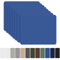 OAZ Nylon Selbstklebende Patches, 8 Stück 20x15cm Selbstklebender Wasserdichte Reparatur Patch, Nylon Flicken Selbstklebend Blau, für Zelte, Daunenjacke, Schlafsack, Tasche