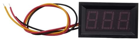 DC 0 – 99,9 V, 3 Kabel, LED, Digital, Voltmeter, Voltmeter, Motor – Grün