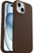 OtterBox Symmetry Series Cactus Leather MagSafe Case for iPhone 15, Shockproof, Drop proof, Protective Thin Case, 3x Tested to Military Standard, Brown