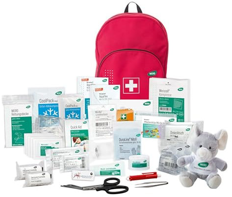 Erste Hilfe Rucksack mit Sani-To-Go Füllung