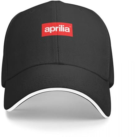 CWCMZDH Baseballmütze Baseballkappe Aprilia Baseballmütze, Strand-Weihnachtsmütze, Derby-Mütze, Damen, Golfbekleidung, Herren