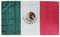 Bandera México grande para balcón con 4 ojales y 4 bridas (México) 150 x 90 cm