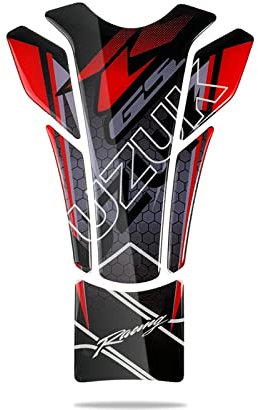 WARFEL Zubehör Für S&uzuki GSXR 600 750 1000 K1 K2 K3 K4 K5 K6 K7 K8 H1 3D Gel Motorrad Tank Pad Aufkleber Emblem Aufkleber