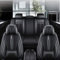 Blackwheel Autositzbezug Für Jeep Compass für 5-Sitze Sitzbezüge Auto PU Leder Komplettset, Universell Sitzbezug Auto Sitzschoner Kompatibel, Luxus, Schwarz
