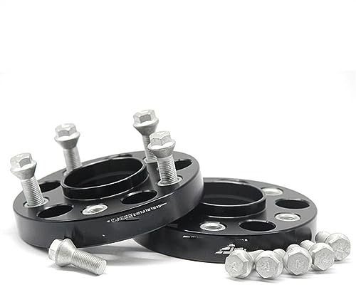 TATARENGS Spurverbreiterung Kompatibel Mit Mercedes Für Benz W168 W124 W126 C208 C209 R107 R129 S202 S203 A124 A208 CL203 PCD 5x112 CB 66,5 Mm M12 * 1,5 Autoteile Spurverbreiterungsadapter(2PCS 55MM)