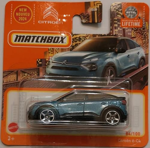 Matchbox 2024 - Citroën ë-C4 [Blue] blau 84/100