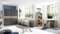 Jugendzimmer Liam in Artisan Eiche und Graphit 4 teiliges Kinderzimmer Komplett Set mit Schwebetürenschrank, inklusive Türdämpfung, Jugendbett, Schreibtisch und Standregal