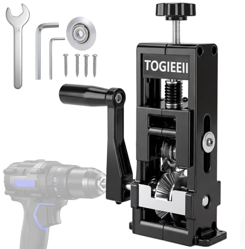 TOGIEEII Pelacables 1–25mm Portátil Maquina Pelacables Cobre | Maquina Pelar Cables Manual y Accionado Por Taladro Eléctrico Pela Cables de Electricidad Pelador de Cables Electricos