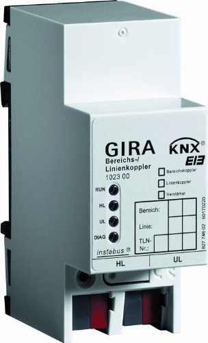 Gira 102300 Bereichs-/Linienkoppler KNX EIB REG