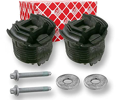 febi bilstein 22035 Achskörperlagersatz mit Schrauben, 1 Stück | Kompatibel mit: MERCEDES-BENZ C-CLASS, C-CLASS, C-CLASS Coupe, C-CLASS T-Model, C-CLASS T-Model, CLK, CLK Cabriolet, SLK