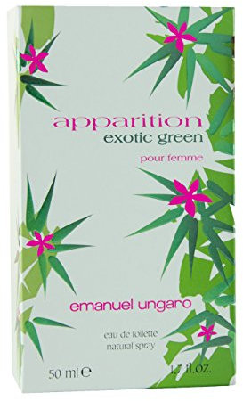 Neuf Emanuel Ungaro Apparition Exotic Green Parfum Pour Femme Eau de Toilette en spray 50 ml