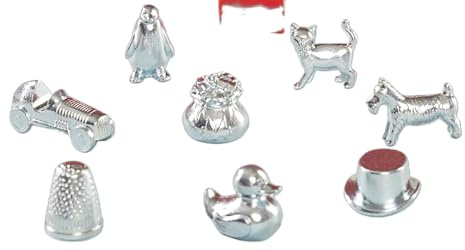 Genaric Brettspiel Ersatzteile Movers Token Lot of 8 Family Fun