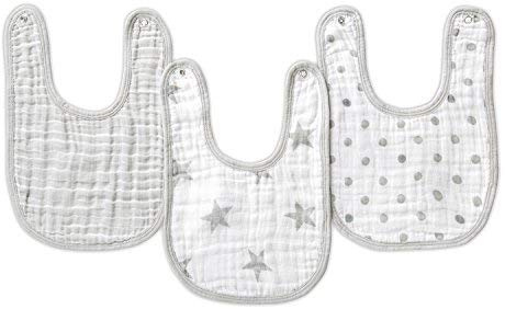 aden + anais Lätzchen Little, Grau, S3703