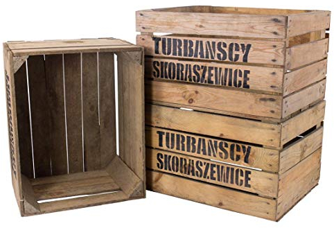 Vintage-Möbel24 Massive Obstkisten Weinkisten Gebrauchte Holzkisten Alte Birnenkisten (4,8)