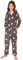 Mädchen Jumpsuit Overall Schlafanzug Pyjama Langarm - Sternenmotiv - 291 467 97 961, Farbe:grau, Größe:164
