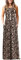 AUSELILY Summer Dresses for Women Casual Sleeveless Ladies Maxi Dress Long with Pockets Leopard M