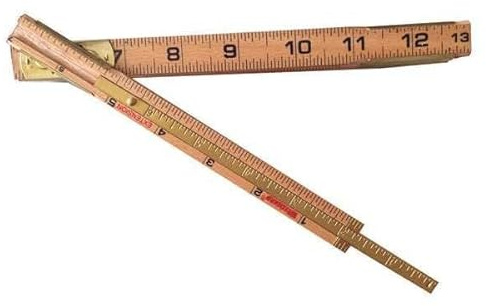 Folding Rule, 72 in, Standard