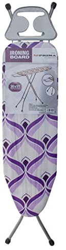 Ironing Board Wide - Adjustable Stand 30 X 97cm Modern Foldable Lightweight Household | Anti-slip Foot Caps | Foldable Metal Legs Space Saving
