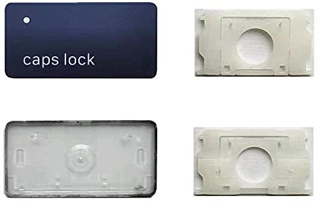Replacement Caps Lock Key Cap and Hinges are Applicable for MacBook Pro/Air 13/16'' A2141 A2251 A2289 A2179 A2337 A2338 Keyboard to Replace The Capslock keycap and Hinge