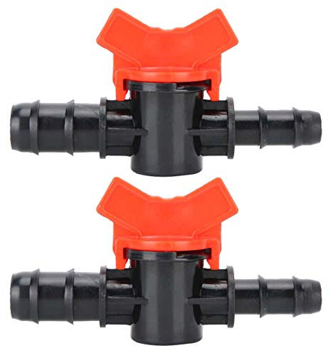 Zerodis 2 Stücke Aquarium Wasserdurchflussregler Ventil, 10mm 14mm Durchmesser Wasserdurchflussregler Wasserleitungsreduzierer Aquarium Luftpumpe Zubehör