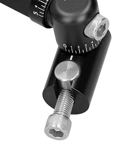 Zwinner Bogenschießen V-Bar, Schnelltrennmontage Schießwerkzeug Bogen aus Aluminiumlegierung V-Bar-Stabilisator Doppelseitiger V-Bar-Stabilisator für Compoundbogen für Recurvebogen(Black)