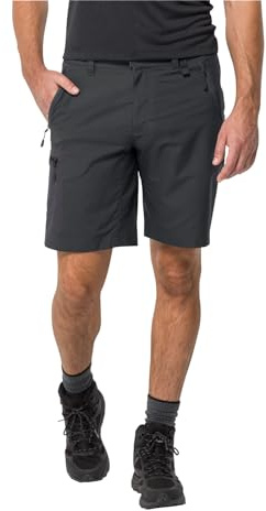 Jack Wolfskin Herren Active Track Men Wander Shorts, Phantom, 48 EU