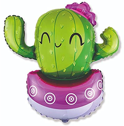 Ballonim® Kaktus ca. 75 cm Luftballons Folienballon Party Dekoration Geburtstag