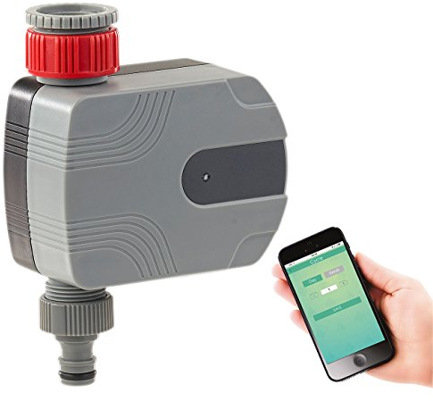 Royal Gardineer Ventile, Bluetooth: Bewässerungscomputer mit Bluetooth, App-Steuerung Versandrückläufer (Bewässerung Bluetooth, Garten Bewässerung, Gartenschlauch)