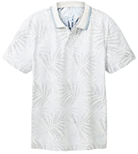 TOM TAILOR Herren Poloshirt mit Allover-Print
