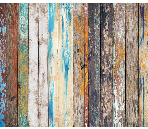 decomonkey Premium Fototapete Holz 250x175 cm Design Tapete Fototapeten Vlies Tapeten Vliestapete Wandtapete moderne Wand Schlafzimmer Wohnzimmer Holzwand Brett Natur