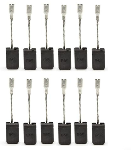 Kohlebürsten Motorkohlen Kohle Kohle für Bosch GWS 1000,1100,1400,10,11,14,15-125/17x10x5mm/0.4x0.68x0.2inch für Elektrowerkzeuge