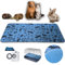 NEO SOLVO Tapis 60cm x 120cm - Absorbant Imperméable Anti Dérapant - pour Chien, Lapin, Cochon d'Inde, Chat - sous la Gamelle - Apprentissage de la Propreté - Devant la Litière - Fond de Cage